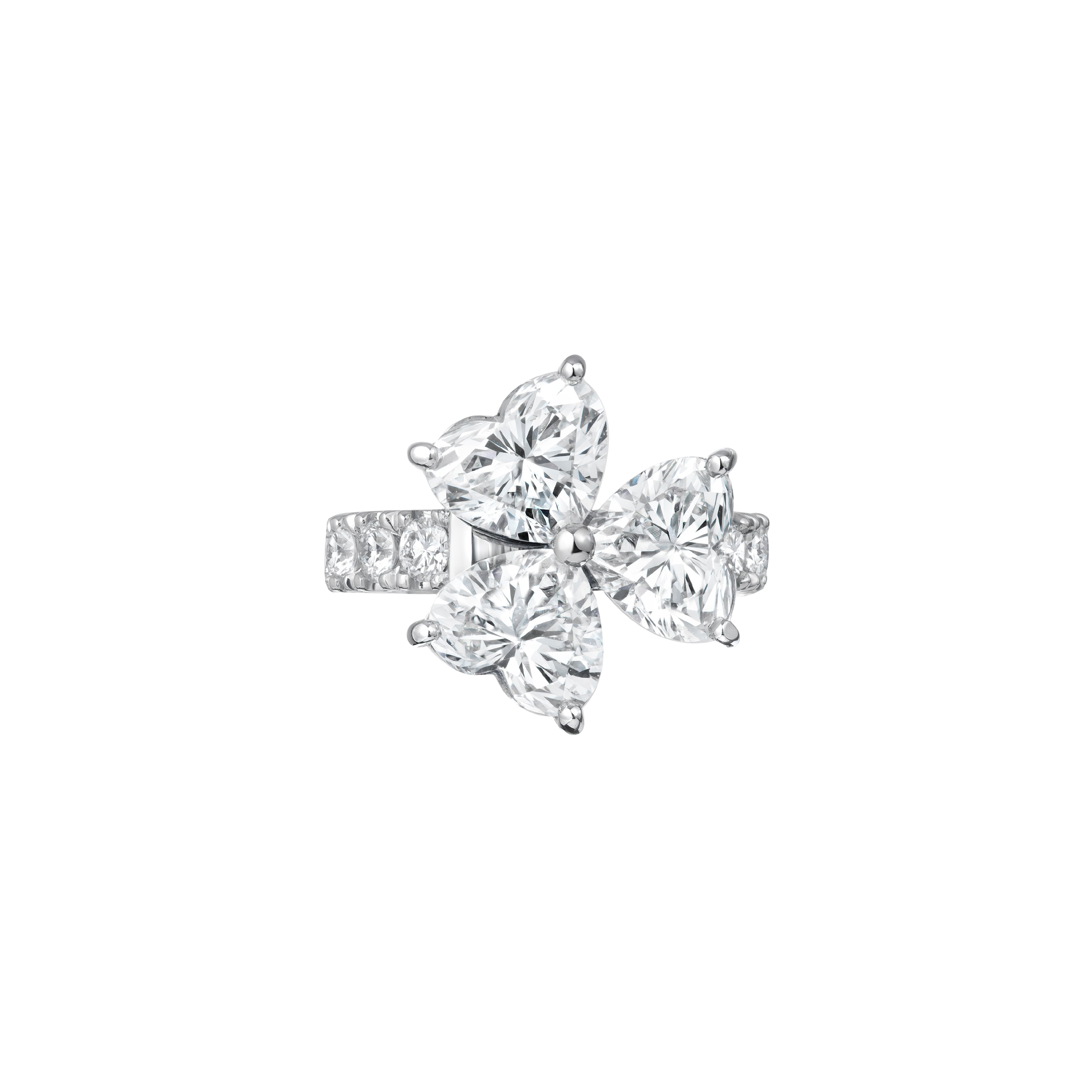 "COSMIC LUCK" DIAMOND EAR CUFF 9 18k White Gold / 0.767 CTW