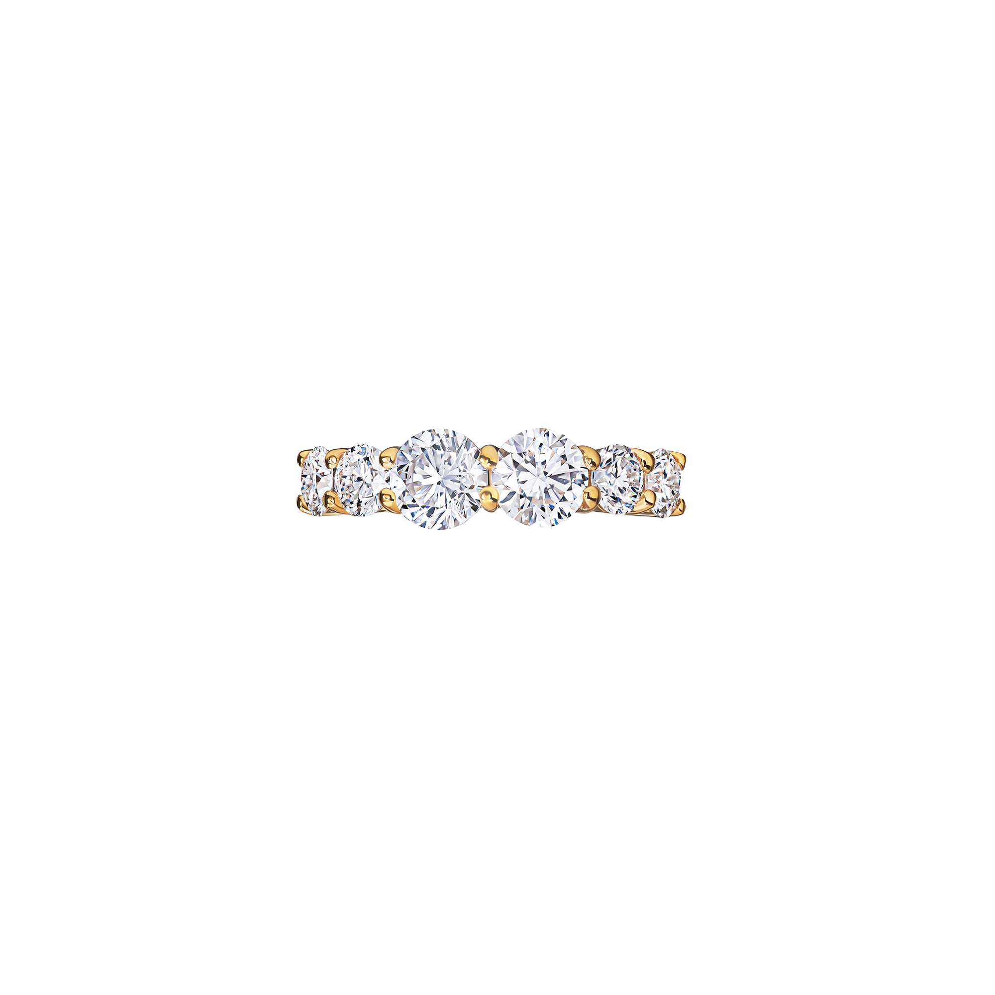 "CELESTIAL WAY" DIAMOND EAR CUFF 6 18k Yellow Gold / 0.555 CTW