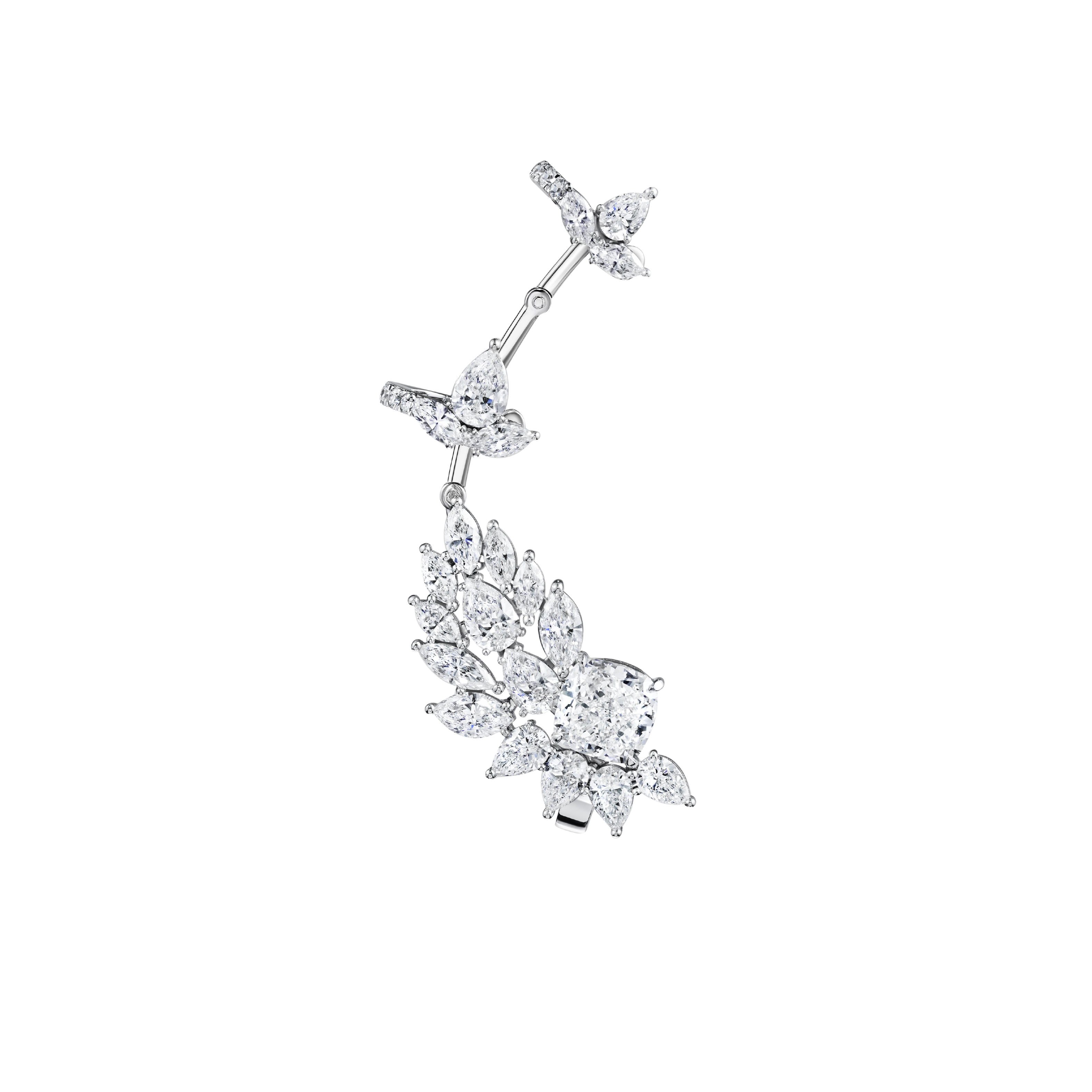 "COMET21P" DIAMOND CUFF / 8.072 CTW
18K White Gold
