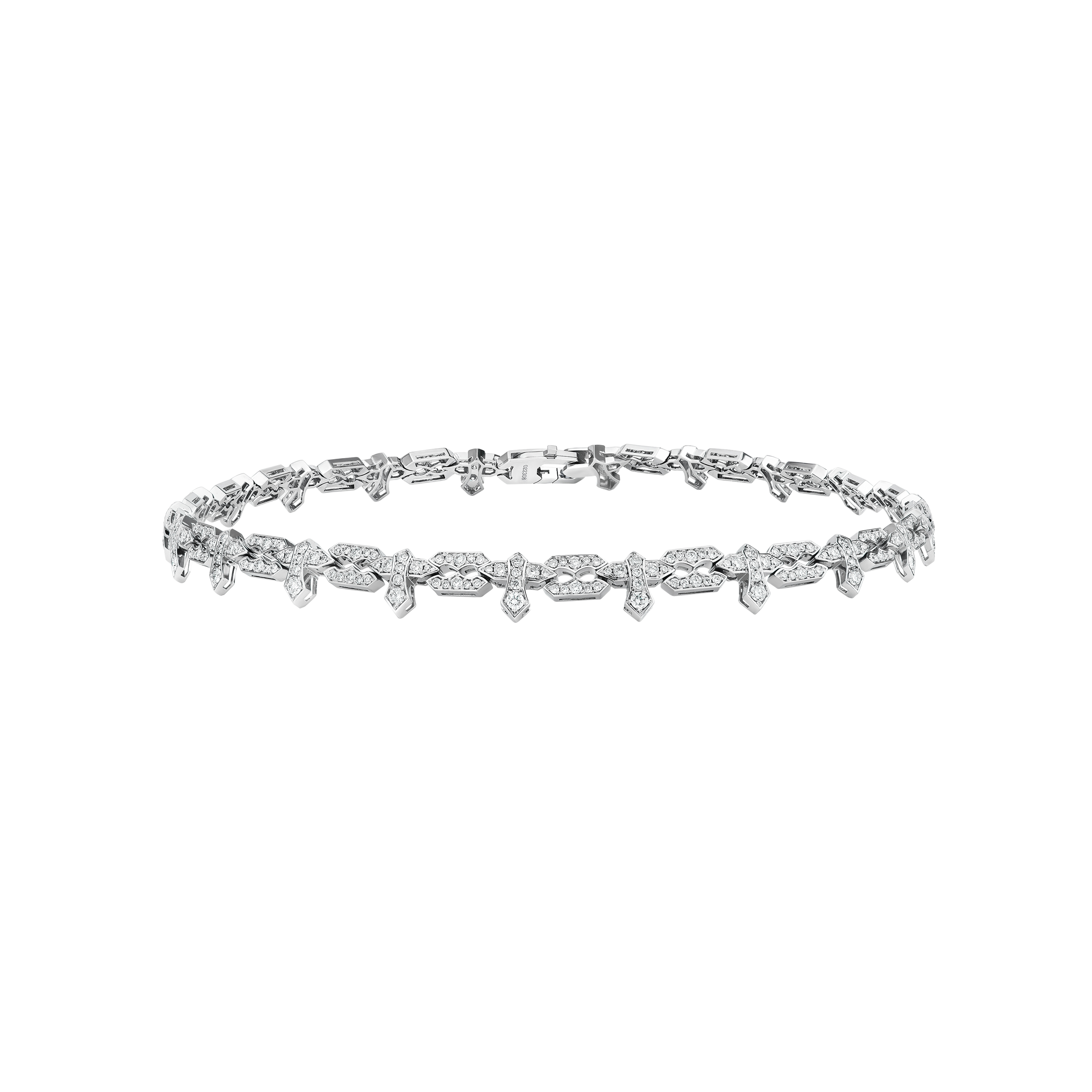 "COSMIC DANCE" DIAMOND CHOCKER / 5.3 CTW
18K White Gold
