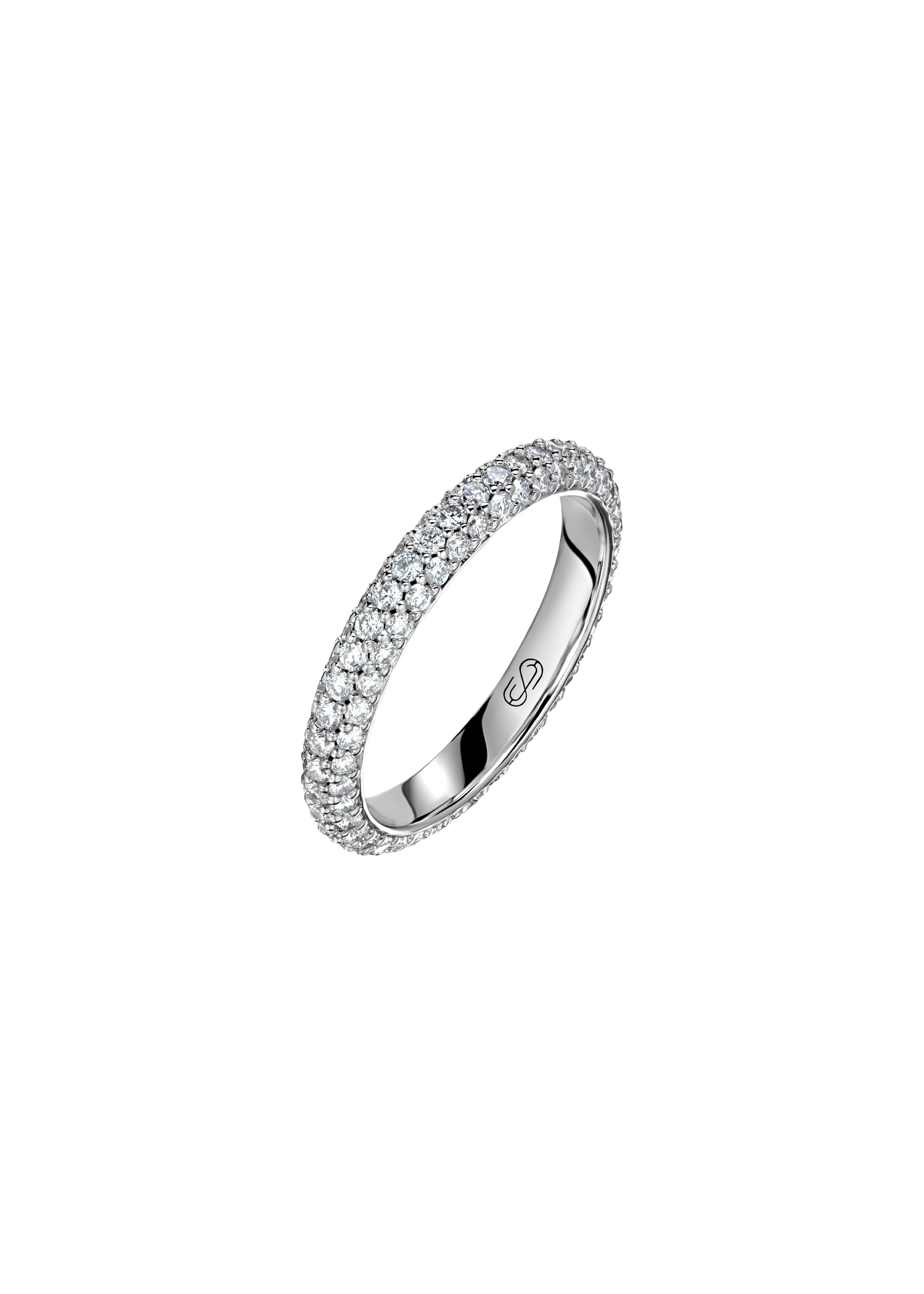 DIAMOND ETERNITY BAND 141 
1.335 CTW 18k White Gold