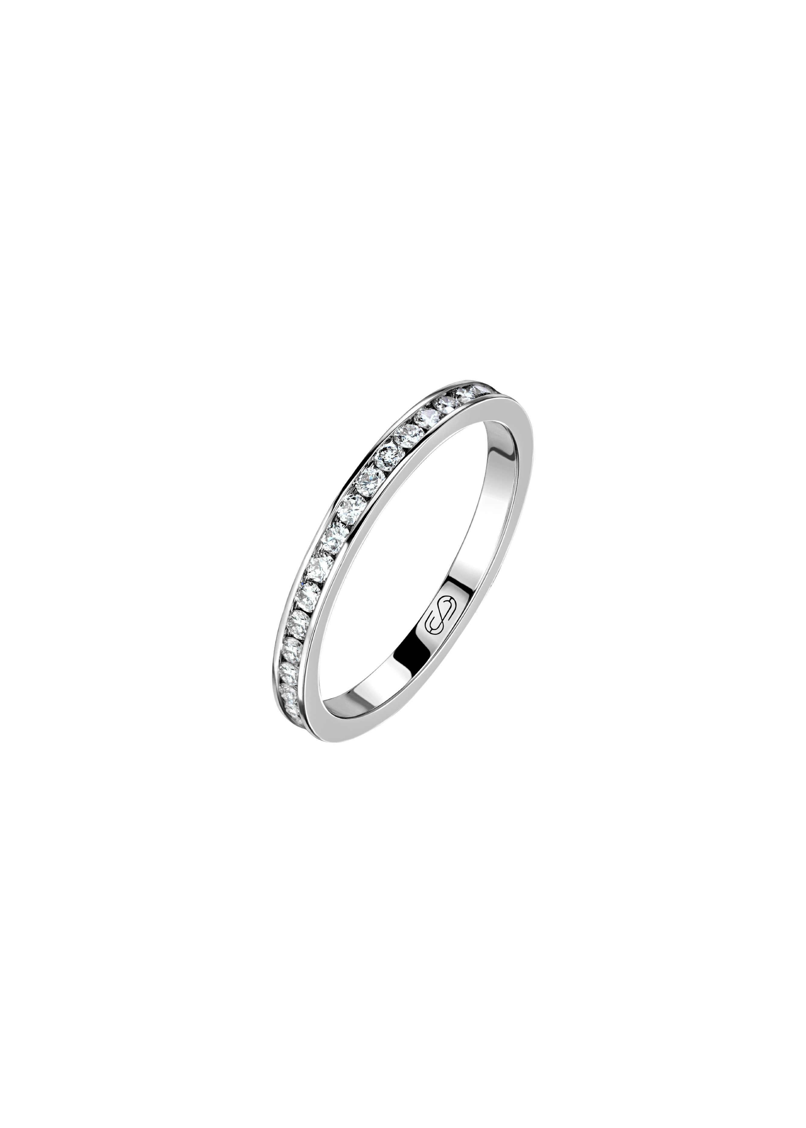 DIAMOND ETERNITY BAND 35 0.50 CTW 18k White Gold 