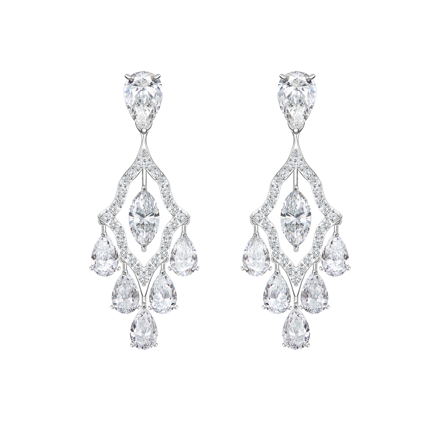 Luxury Diamond Earrings